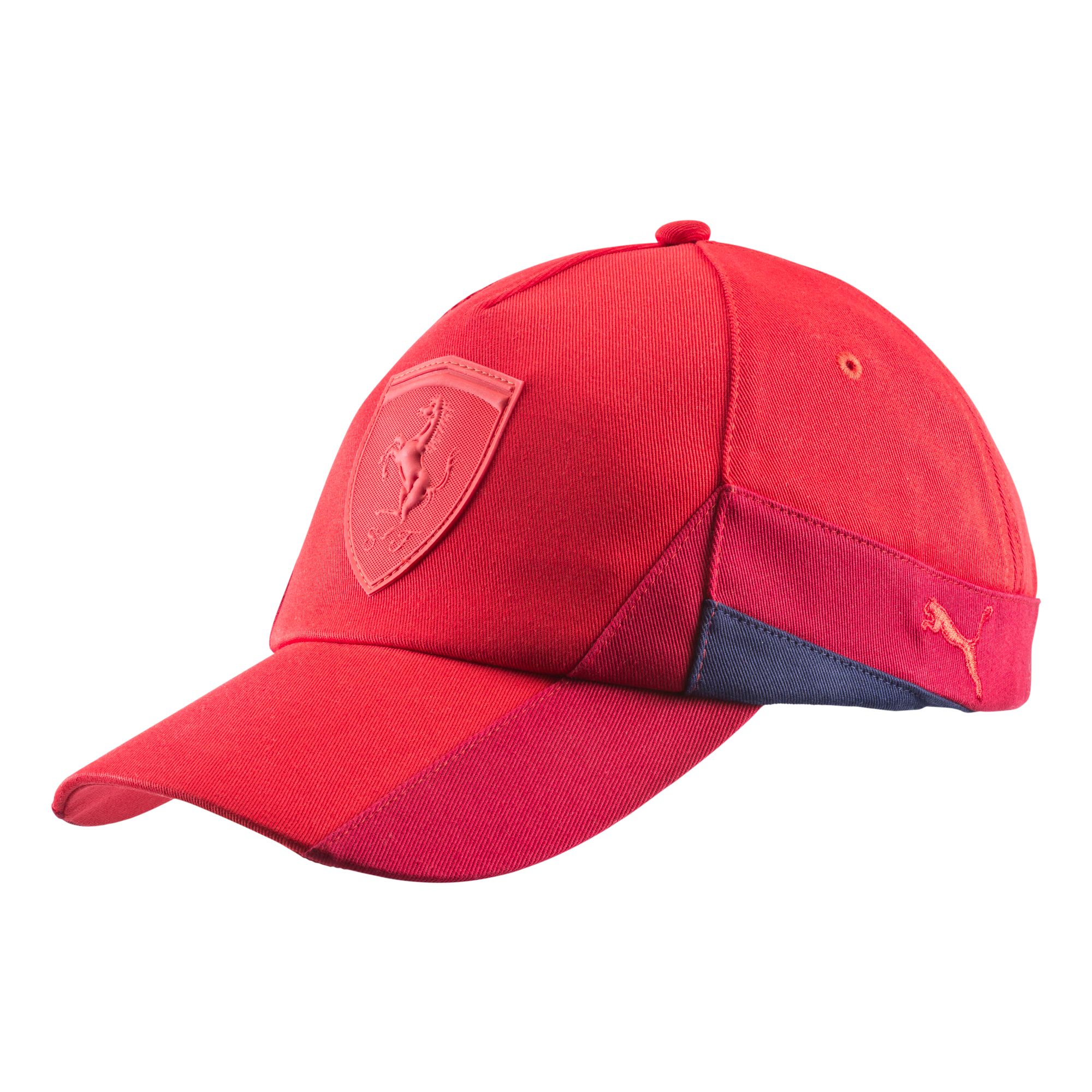 ferrari leather cap