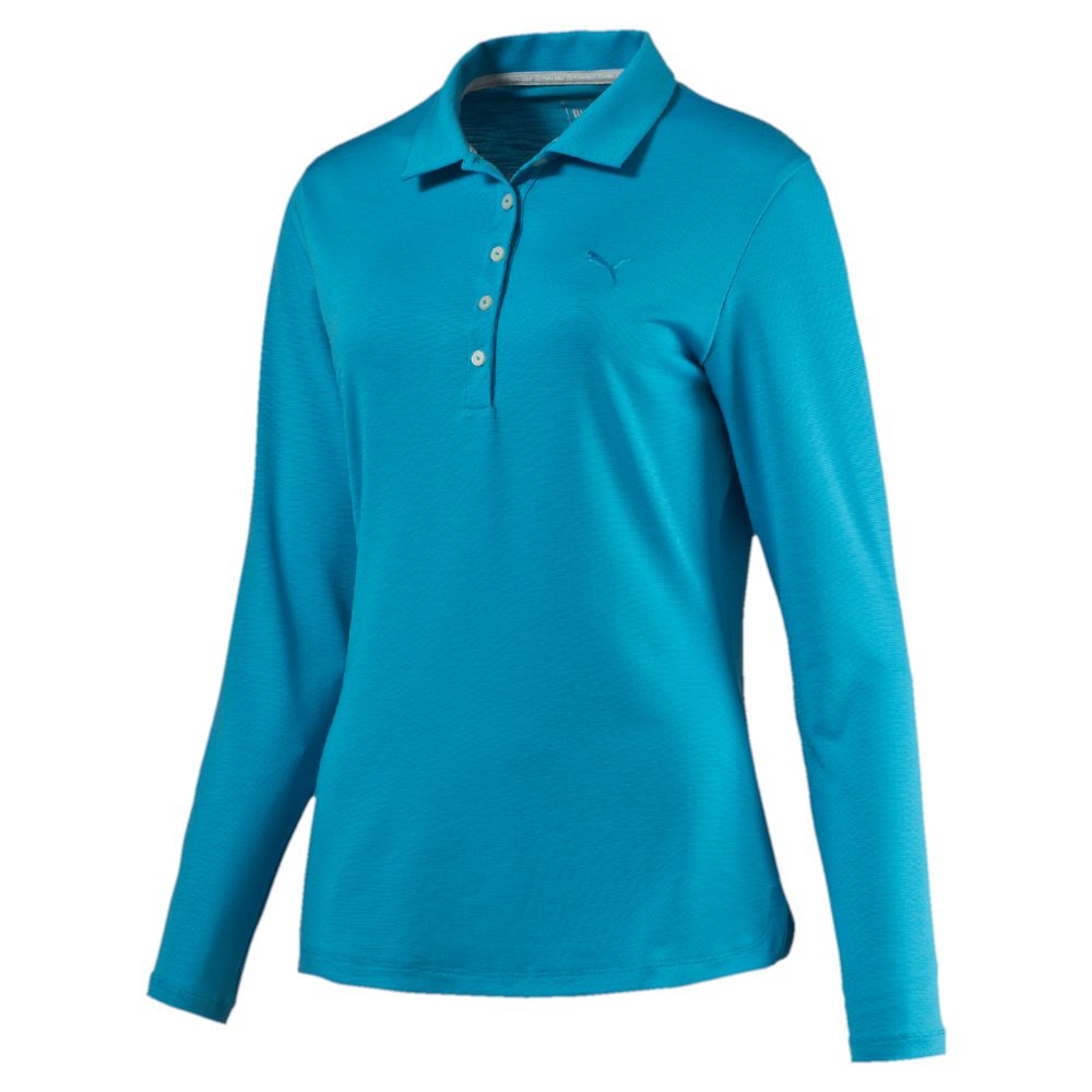 PUMA Long Sleeve Golf Polo Shirt