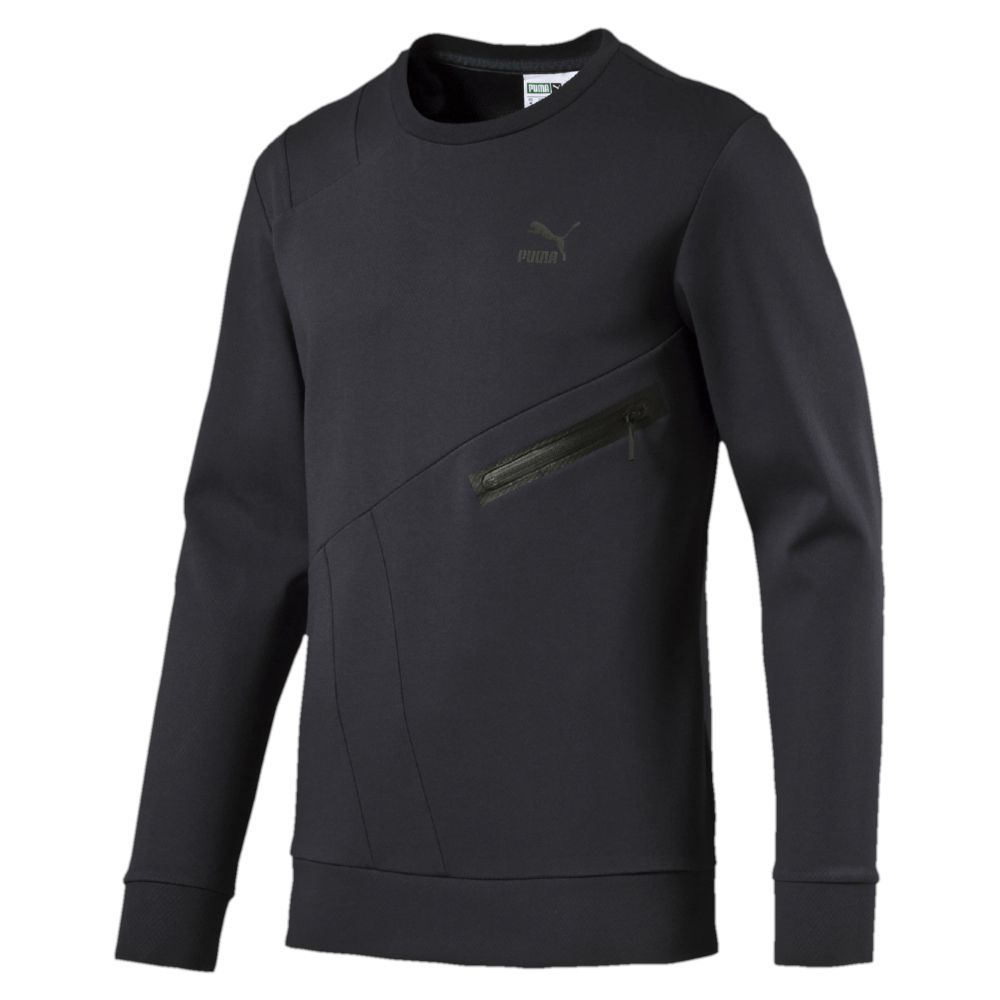 PUMA Evo Crew Zip-Up Sweatshirt | eBay