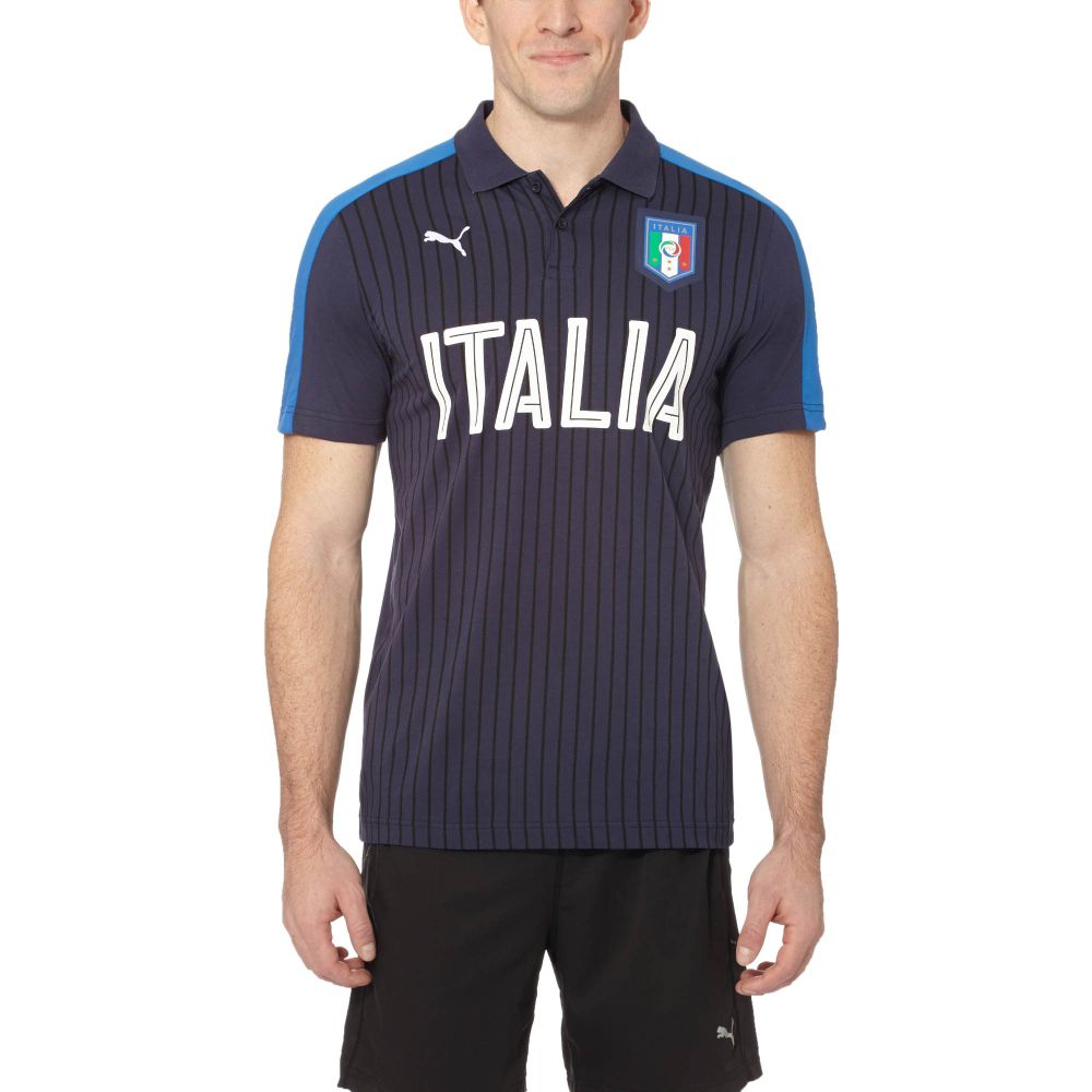 PUMA FIGC Italia Fanwear Polo Shirt | eBay