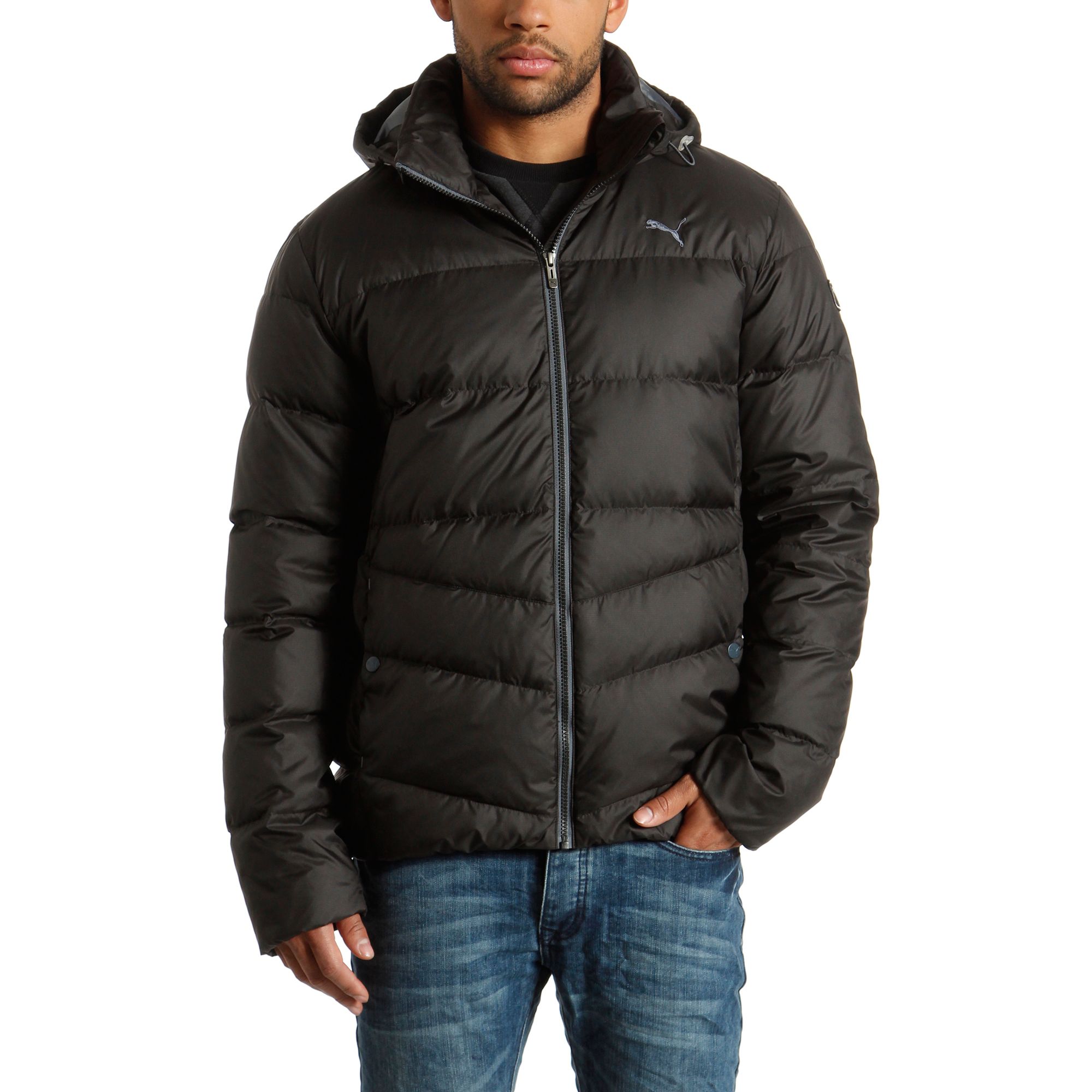 PUMA Hooded Down Jacket Apparel Winter Jackets Basics Men New | eBay