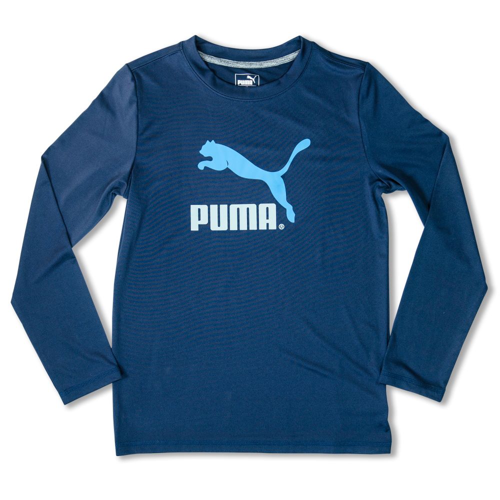 PUMA No. 1 Logo Long Sleeve T-Shirt (S-XL) | eBay