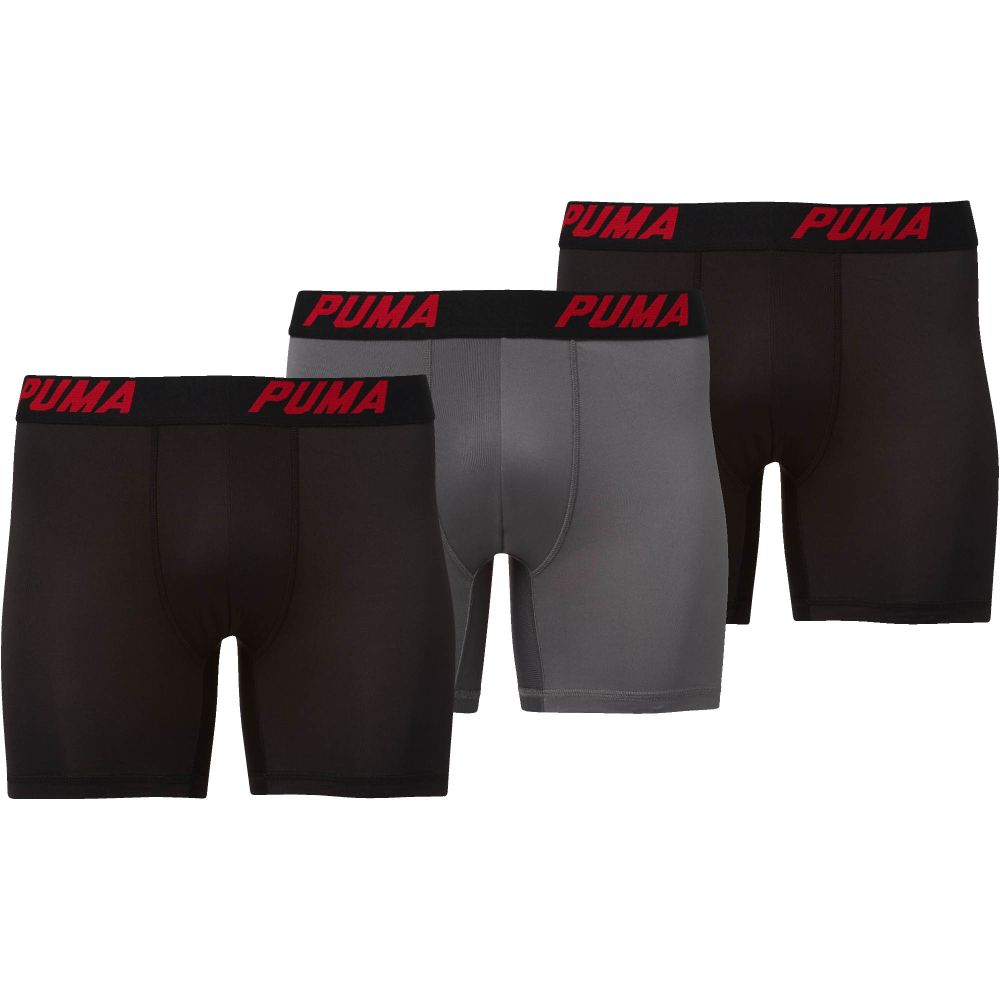 PUMA Volume Tech Boxer Briefs (3 Pack)